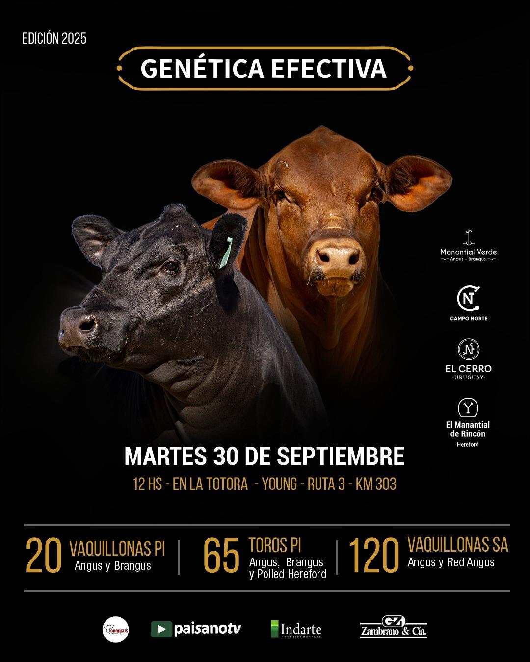 Remate Genetica Efectiva
